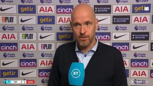 开云-滕哈赫：下半场失去了控制 孙兴慜：我们很生气