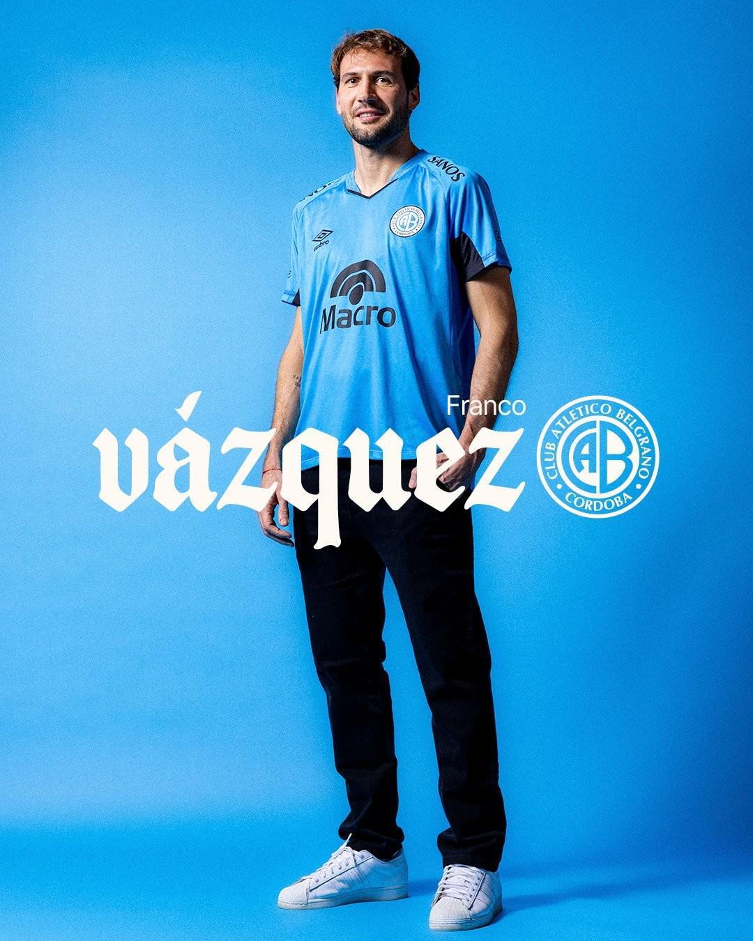 开云-官方：前阿根廷国脚巴斯克斯离开克雷莫内塞重返贝尔格拉诺